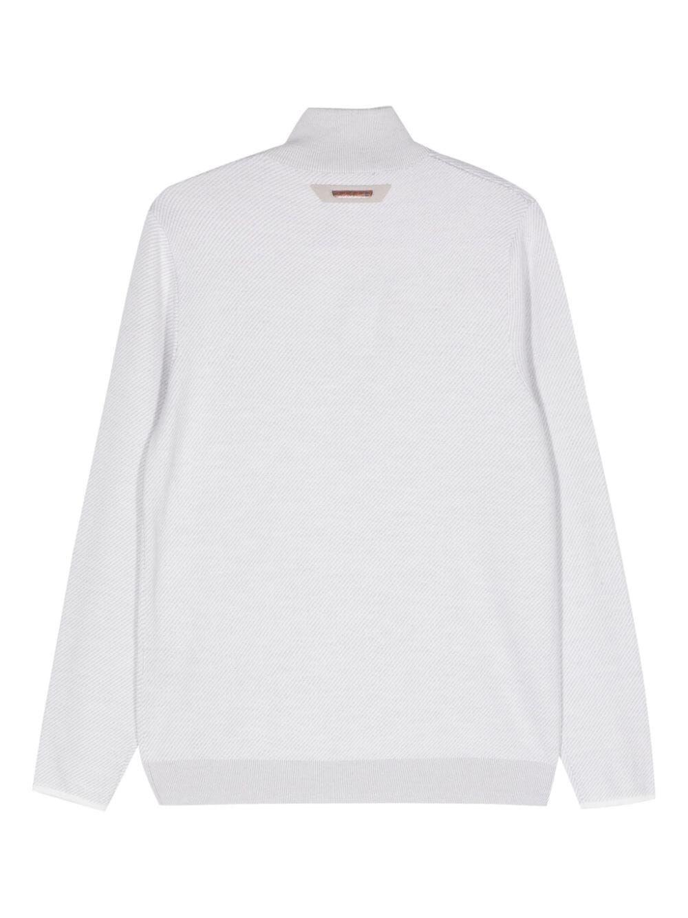 Sease Half Zip Sweater Moda