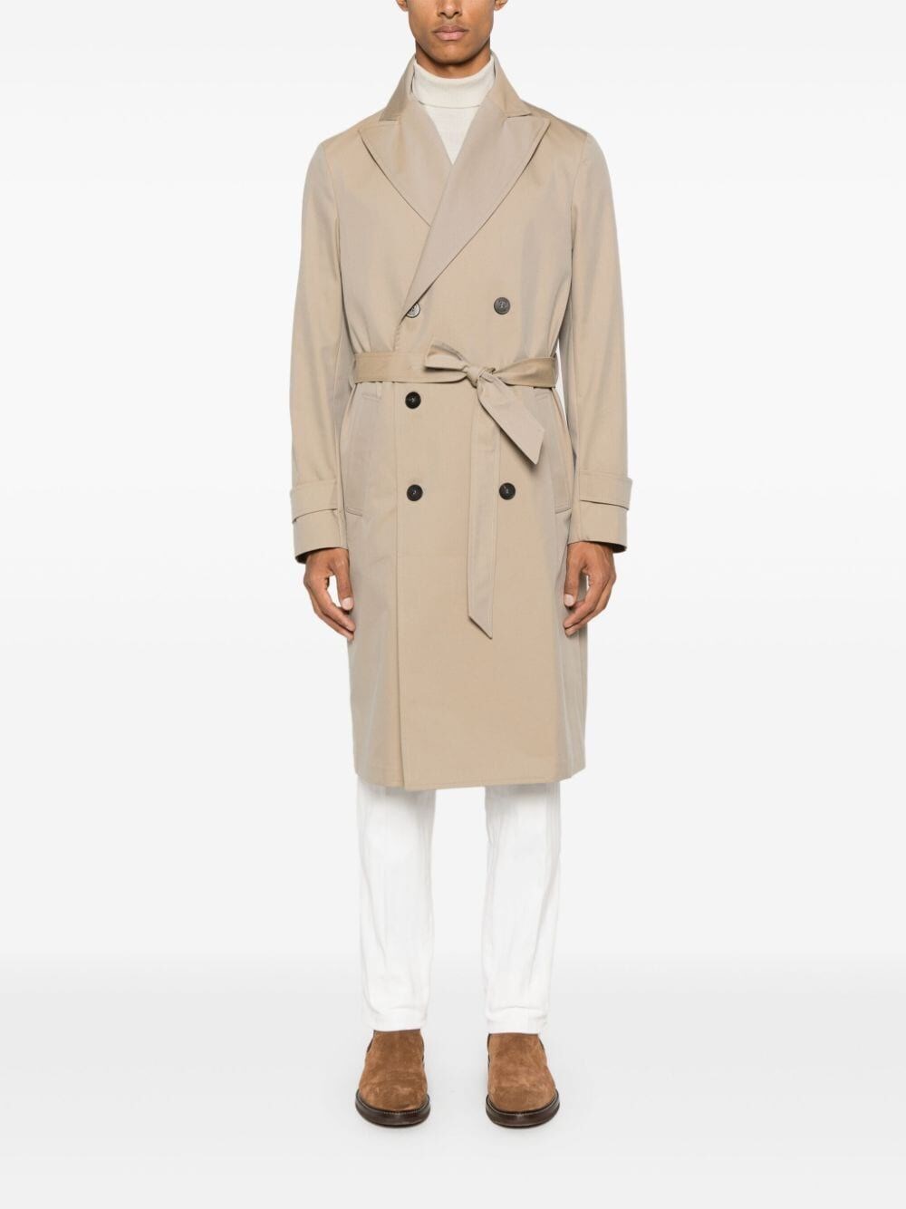 Drumohr Double-Breasted Coat Qualità