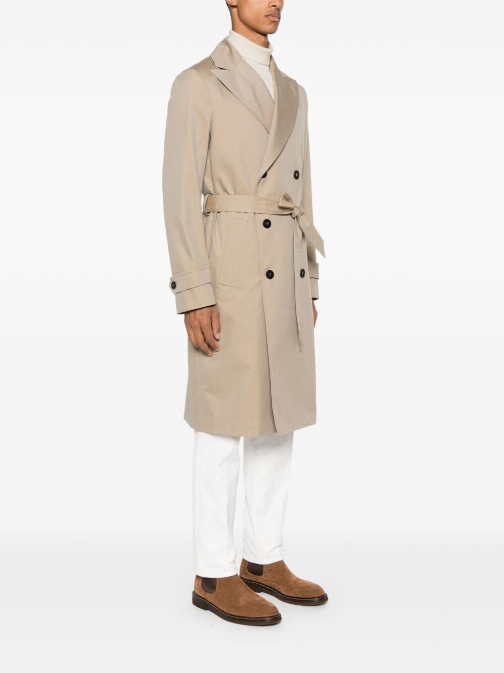 Drumohr Double-Breasted Coat Qualità