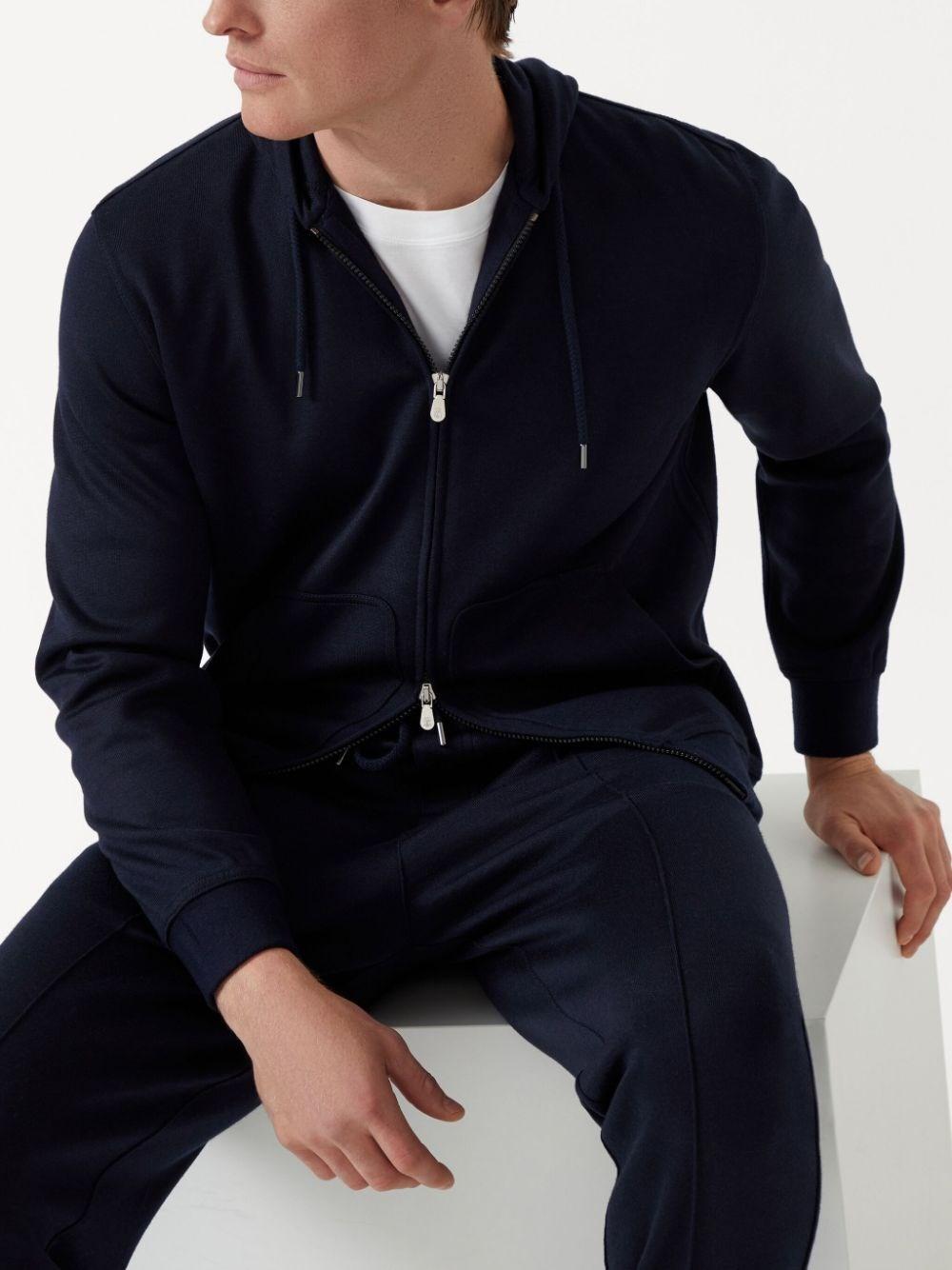 Brunello cucinelli Hooded Sweatshirt With Zipper Prezzo Ridotto
