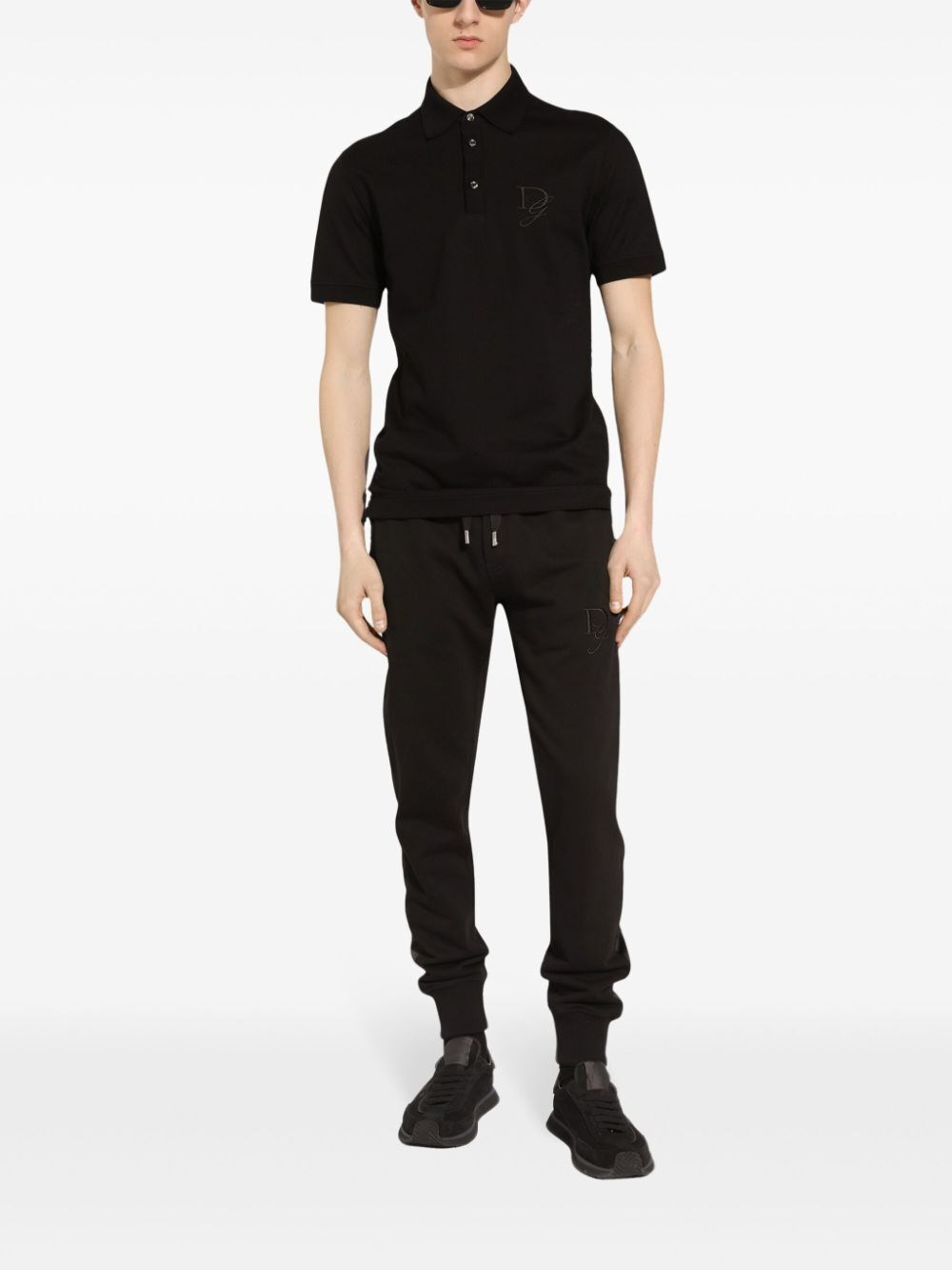 Dolce & gabbana Short Sleeve Polo Shirt In Vendita