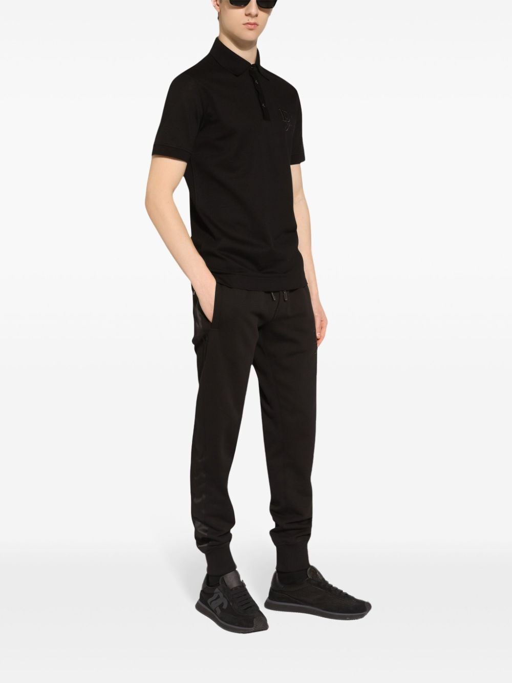 Dolce & gabbana Short Sleeve Polo Shirt In Vendita