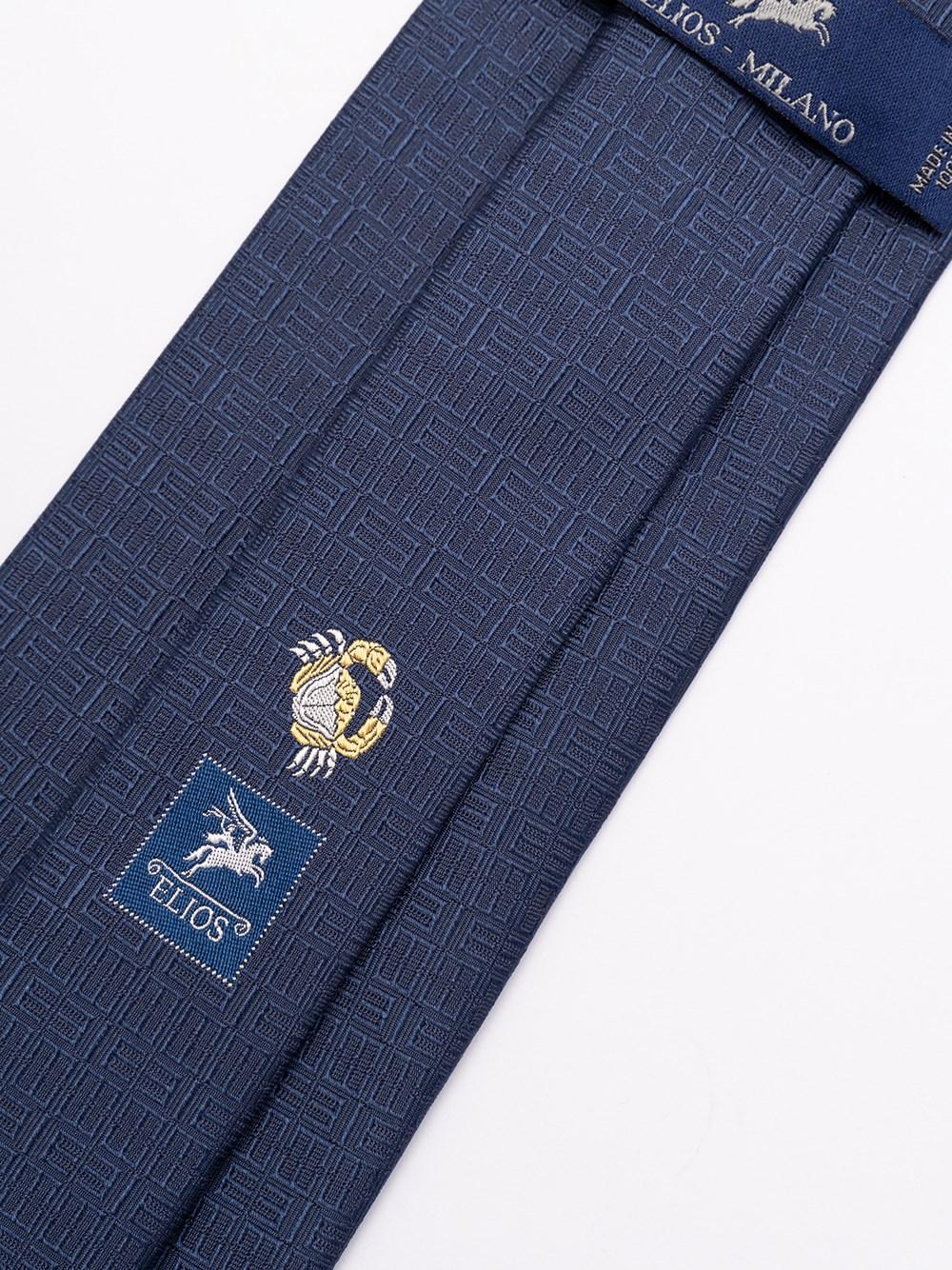 Elios Silk Tie with Zodiac Sign I Più Venduti
