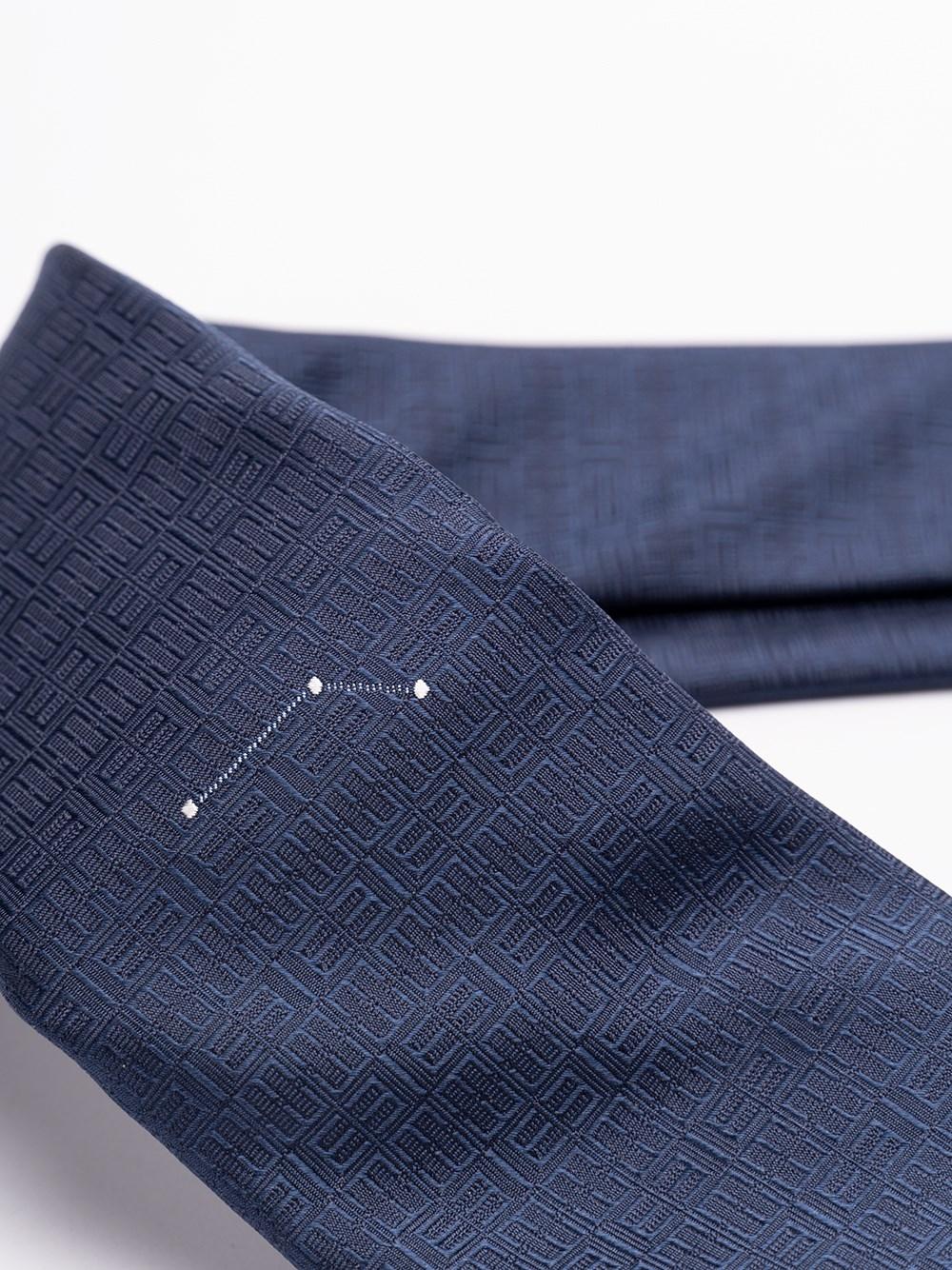 Elios Silk Tie with Zodiac Sign Vendite Flash