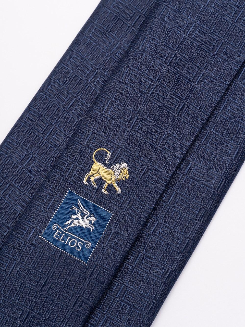 Elios Silk Tie with Zodiac Sign 2025