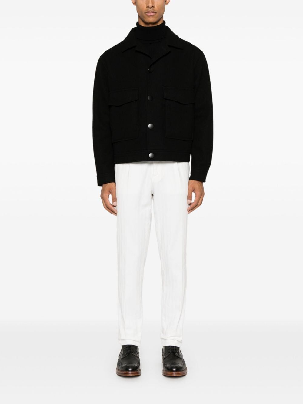Tagliatore `Amir` Shirt Jacket In Linea