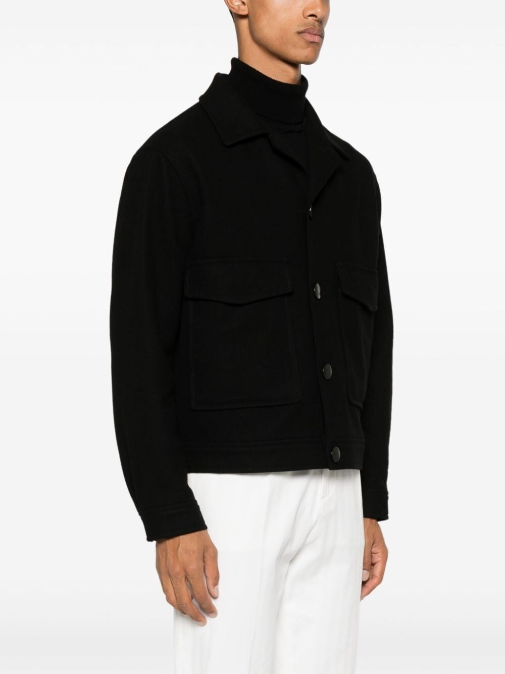 Tagliatore `Amir` Shirt Jacket In Linea