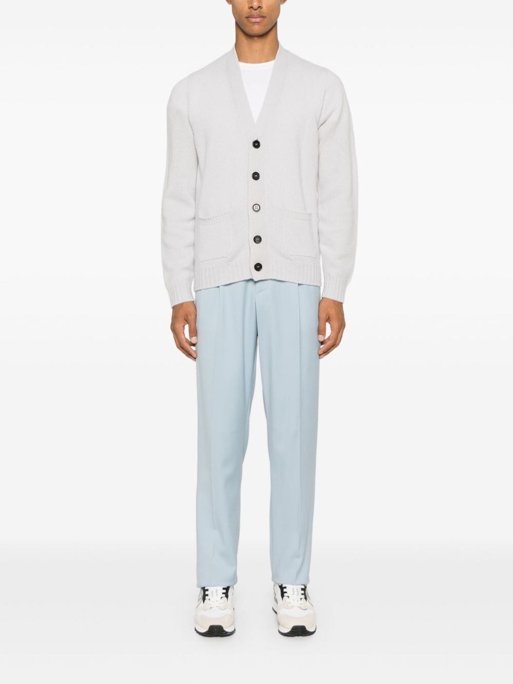 Drumohr V-Neck Cardigan Qualità