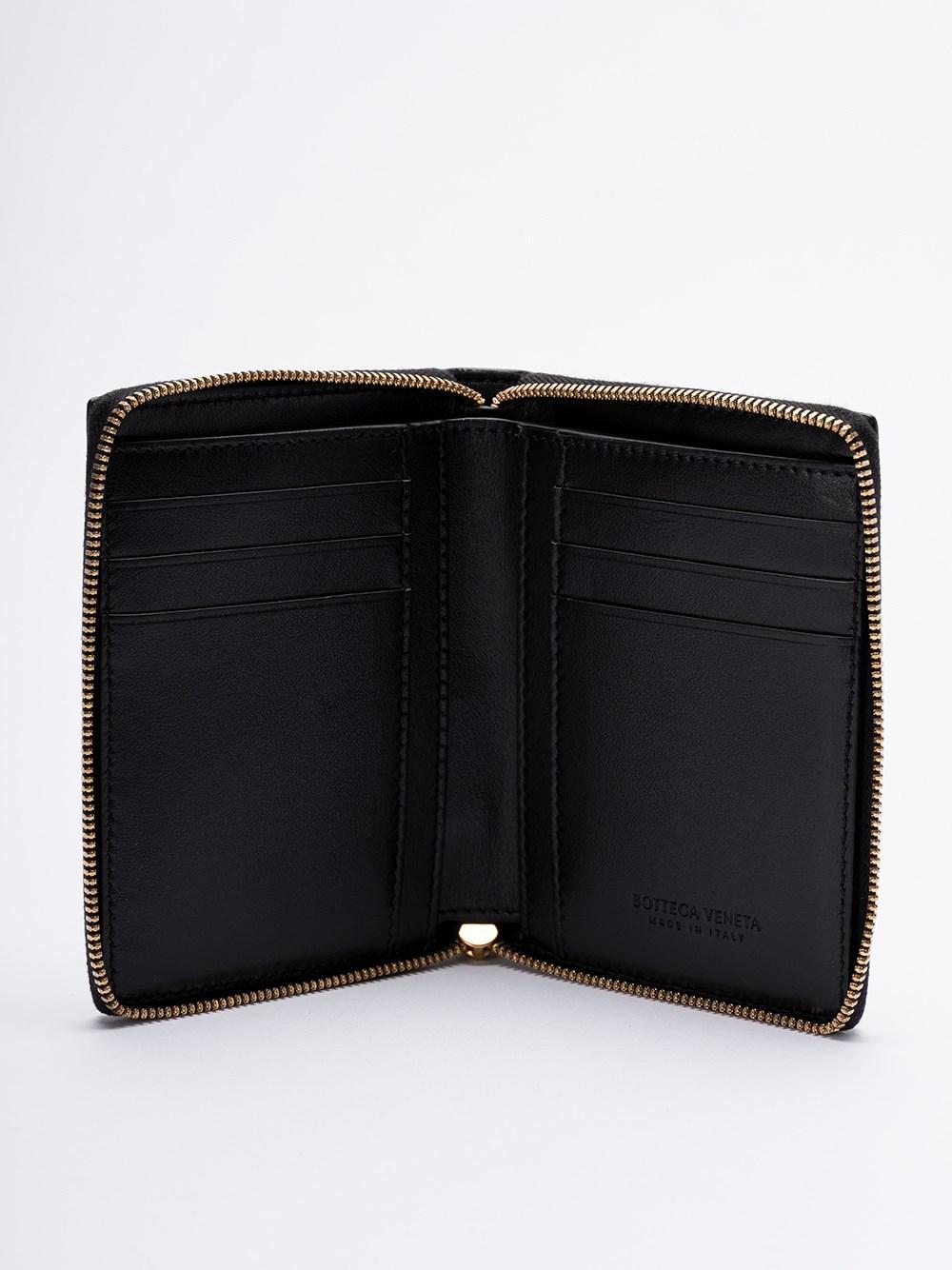 Bottega veneta `Compact Cassette Zip Around Wallet` Negozi Online