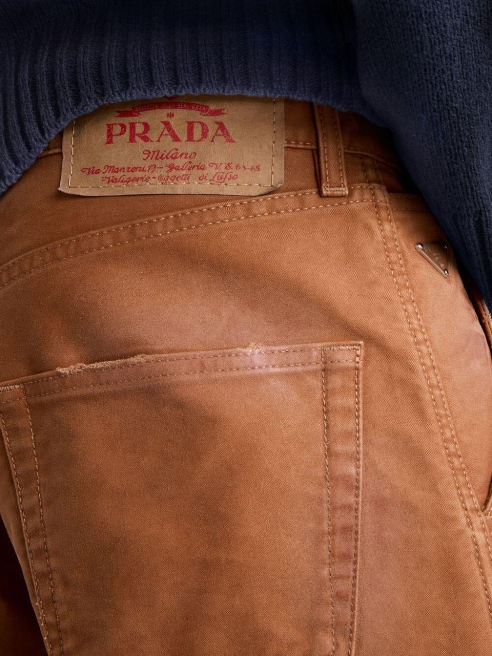 Prada Moleskin Pants Outlet