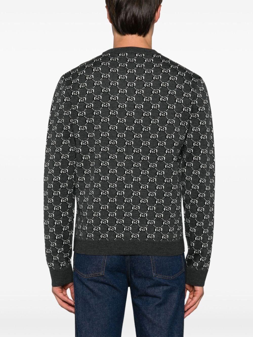 Gucci Long Sleeve Crew-Neck Sweater Nuova