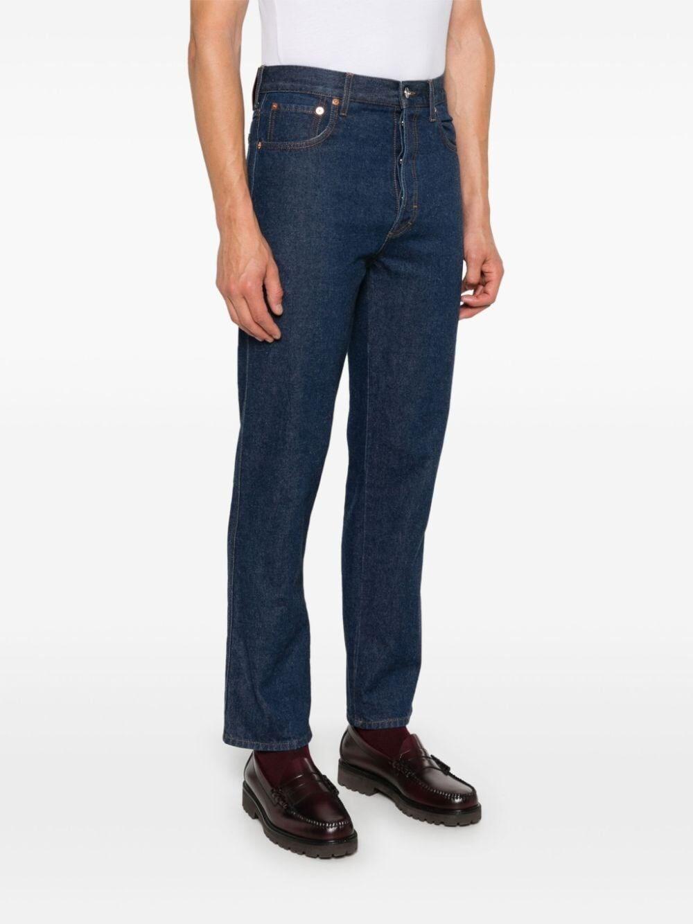 Gucci Cropped Slim Jeans Moda