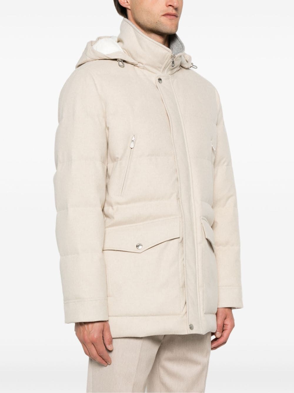 Brunello cucinelli Water Resistant Padded Jacket Presa