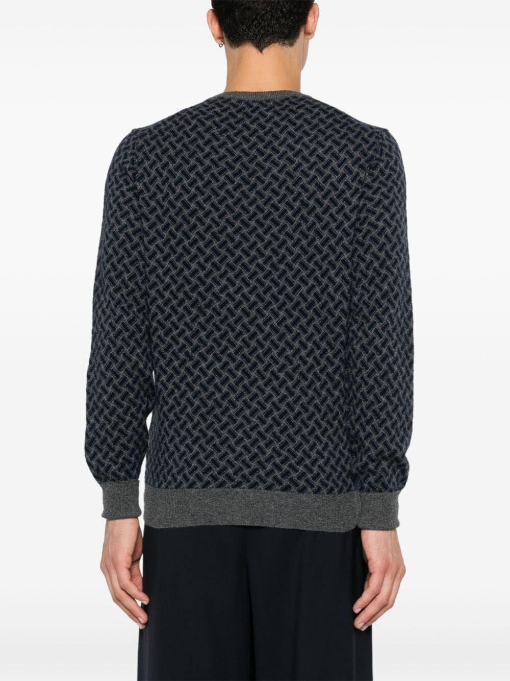 Drumohr V-Neck Sweater In Vendita