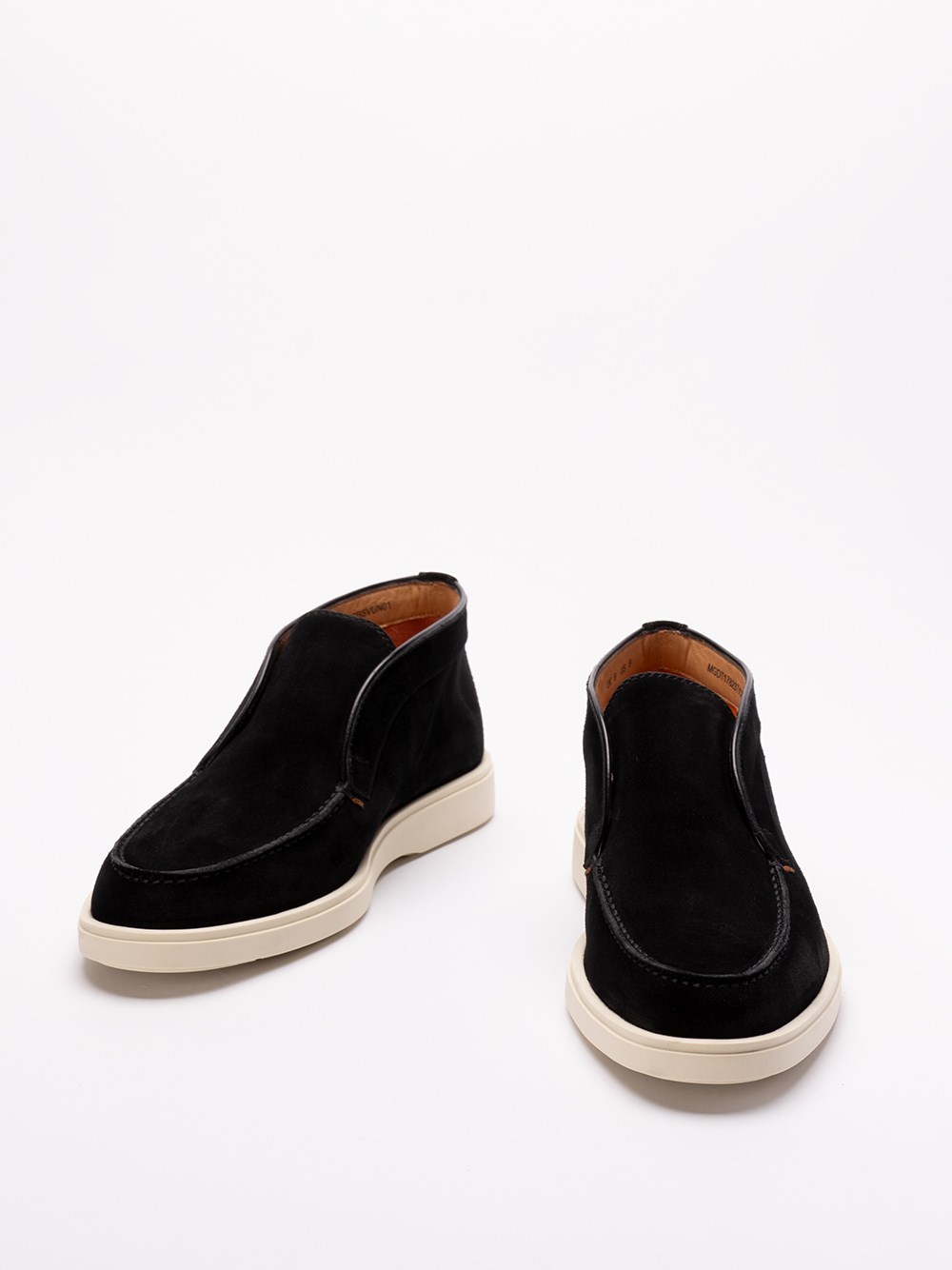 Santoni `Digits` Slip-On Loafers In Saldo