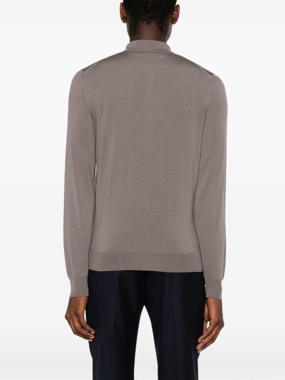 Drumohr Long Sleeve Polo Shirt Offerta speciale