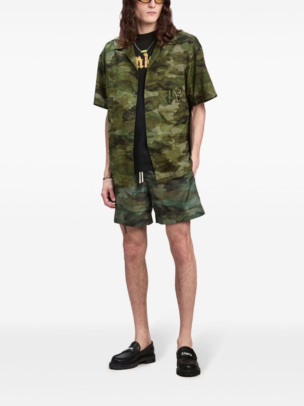 Palm angels `Burning Logo` T-Shirt Shopping online