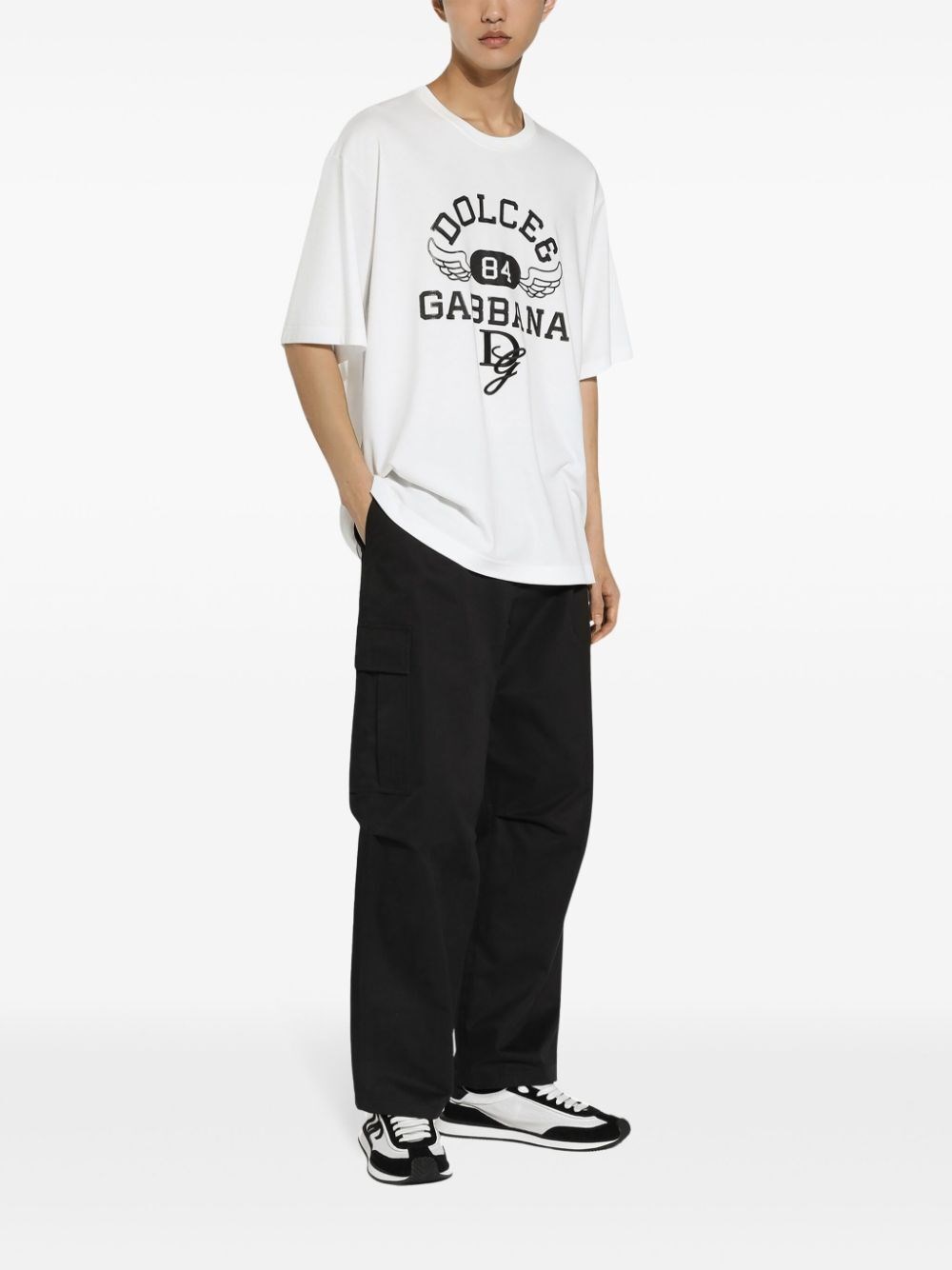 Dolce & gabbana Short Sleeve Crew-Neck T-Shirt Ritorno libero