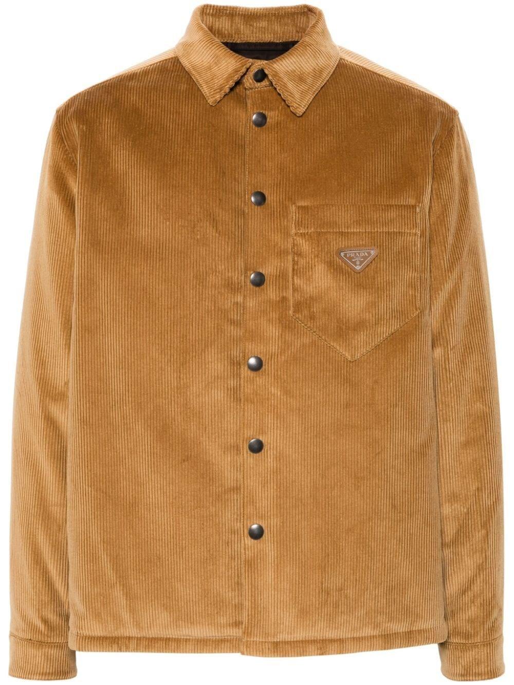 Prada Velvet Shirt Italia