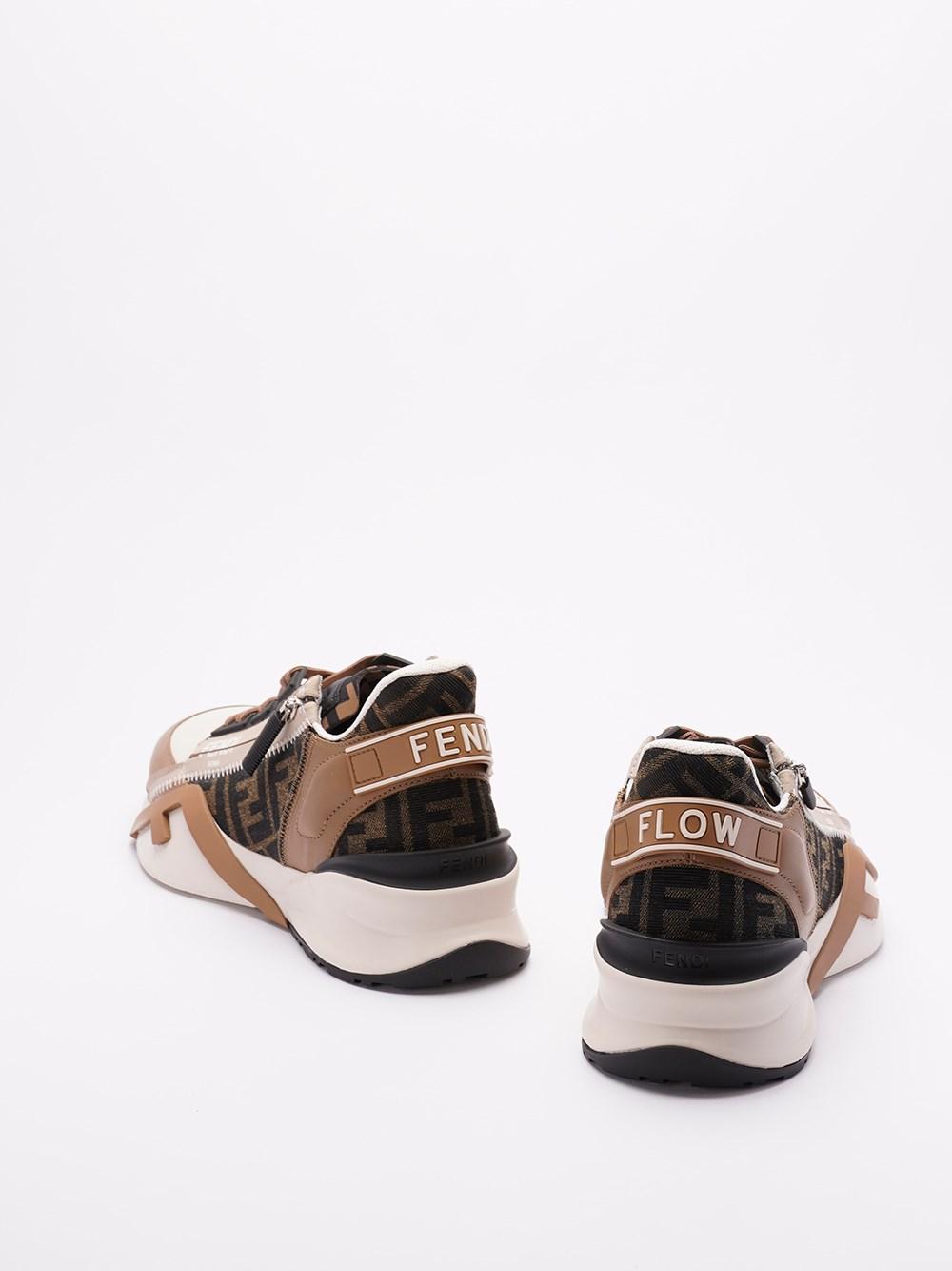 Fendi `Fendi Flow` Low-Top Sneakers Pezzi Unici