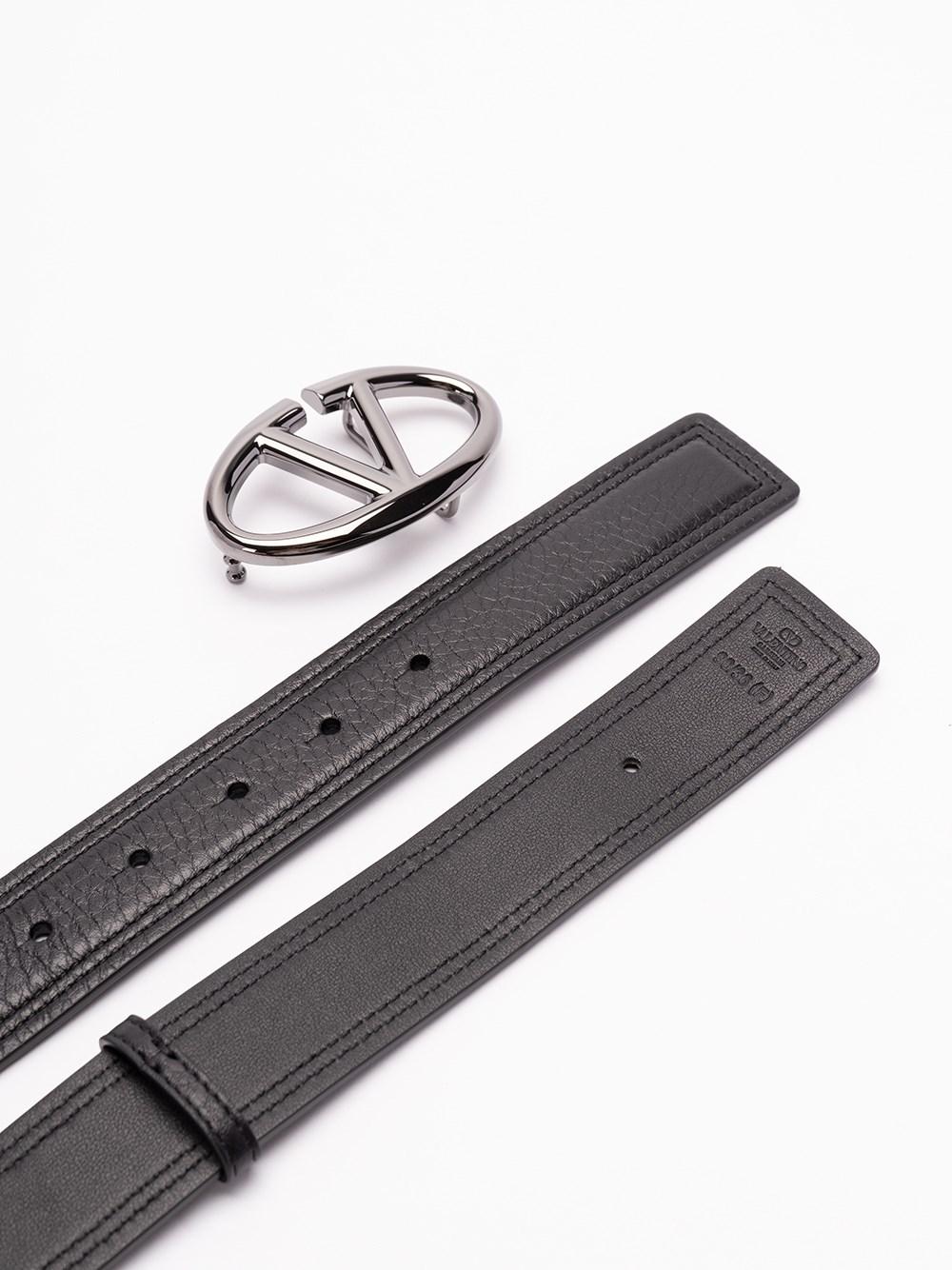 Valentino garavani `VLogo Moon` Buckle Belt Promozione Limitata