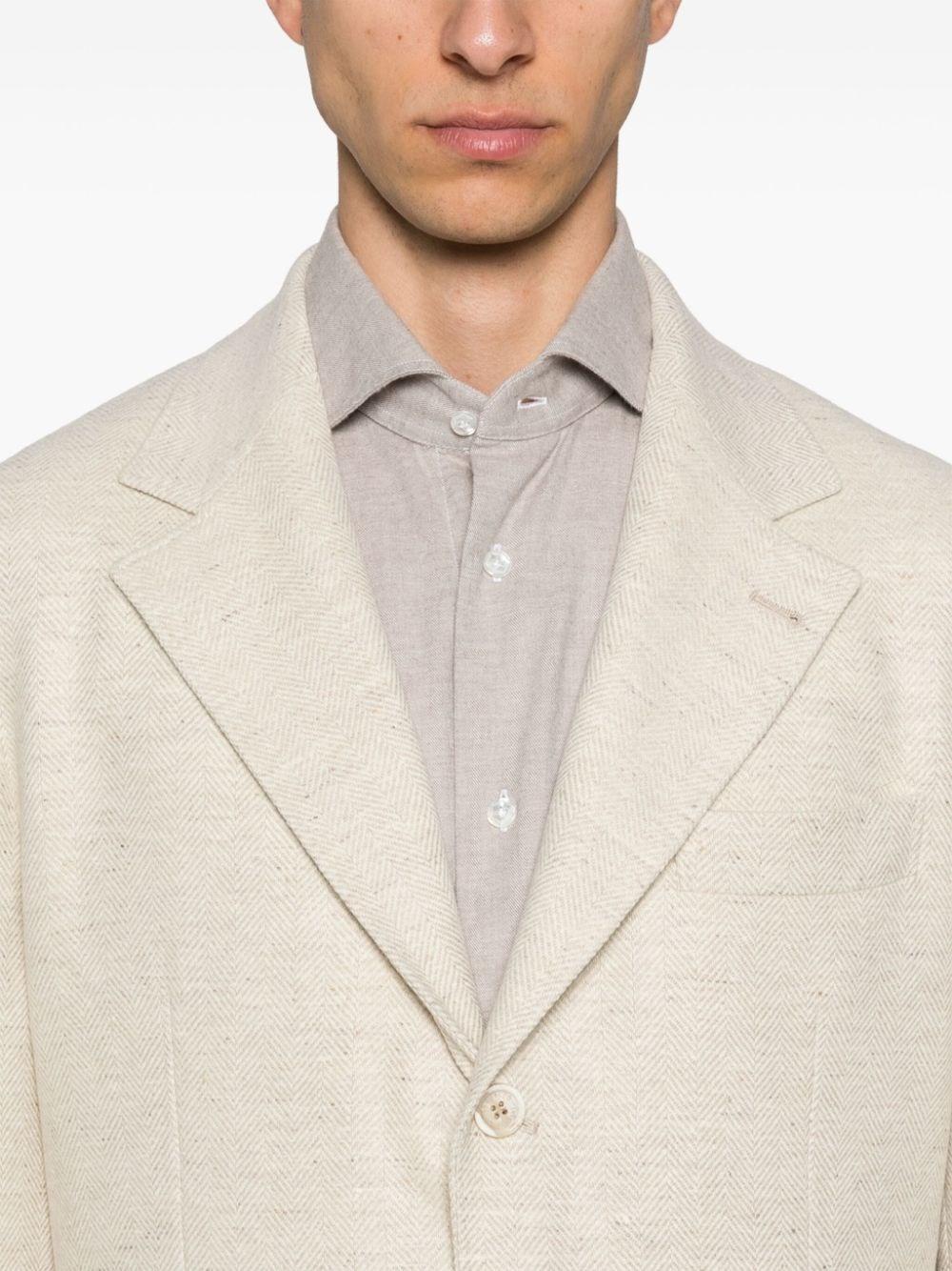 Brunello cucinelli Deconstructed `Cavallo` Blazer Presa
