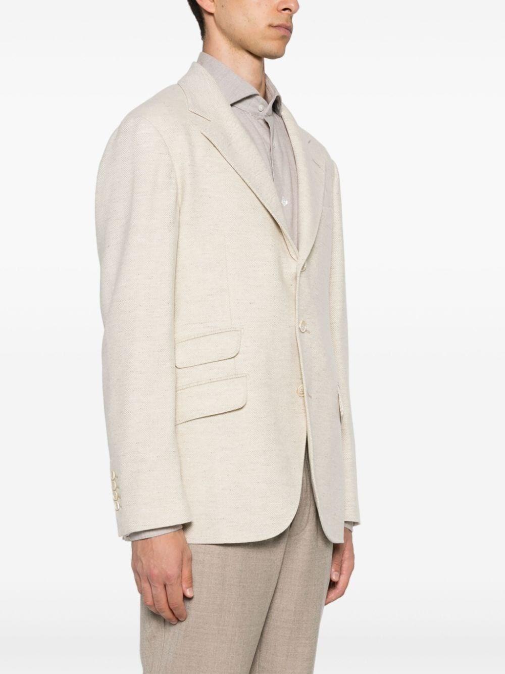 Brunello cucinelli Deconstructed `Cavallo` Blazer Presa