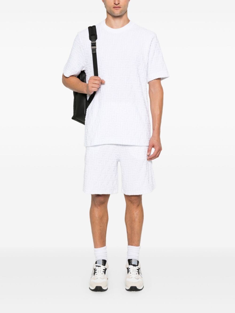 Fendi `FF Sponge` Shorts Sconto