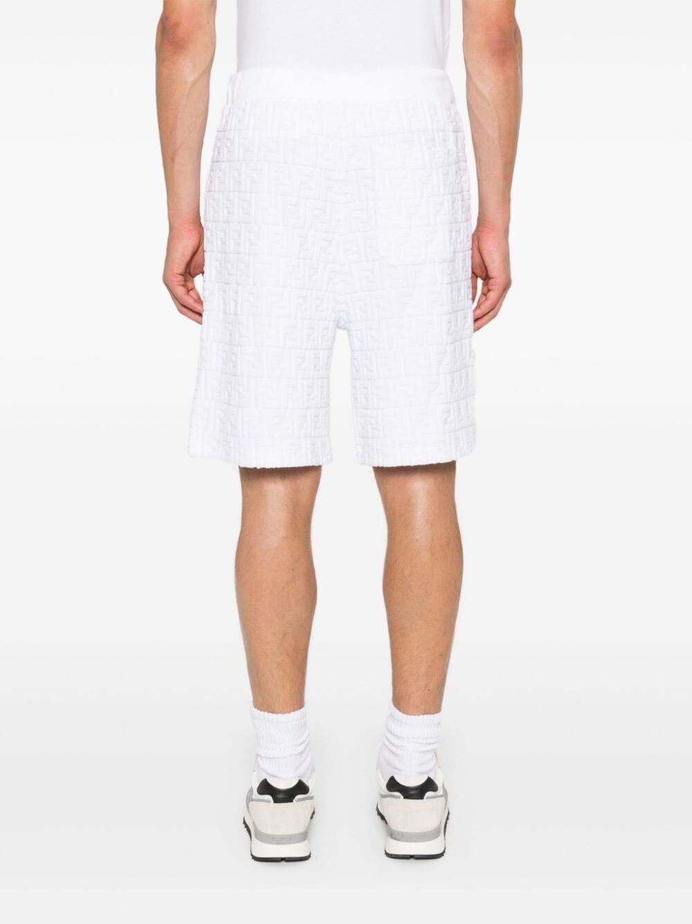 Fendi `FF Sponge` Shorts Sconto