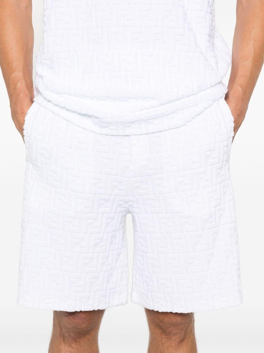 Fendi `FF Sponge` Shorts Sconto
