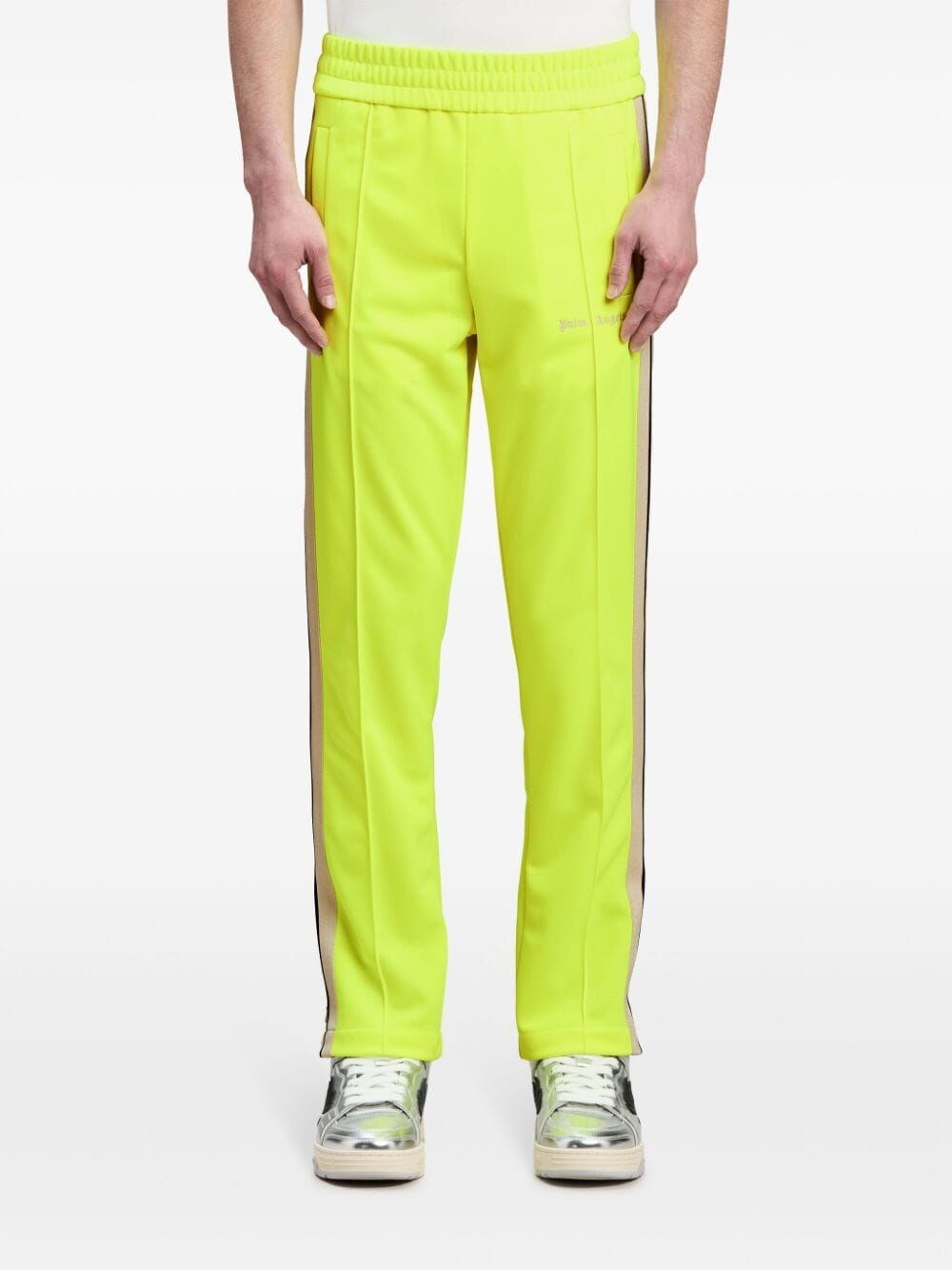 Palm angels `Classic Logo Fluo` Track Pants Prezzo di fabbrica