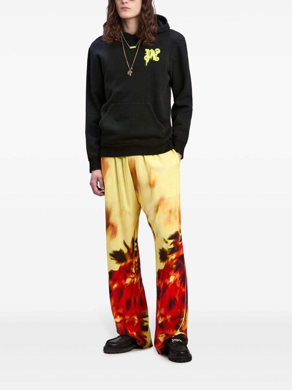 Palm angels `Thinking Pencil` Hoodie Comprare a buon mercato