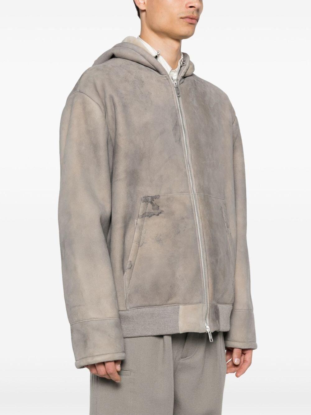 Prada Shearling Hooded Jacket Offerta Anniversario