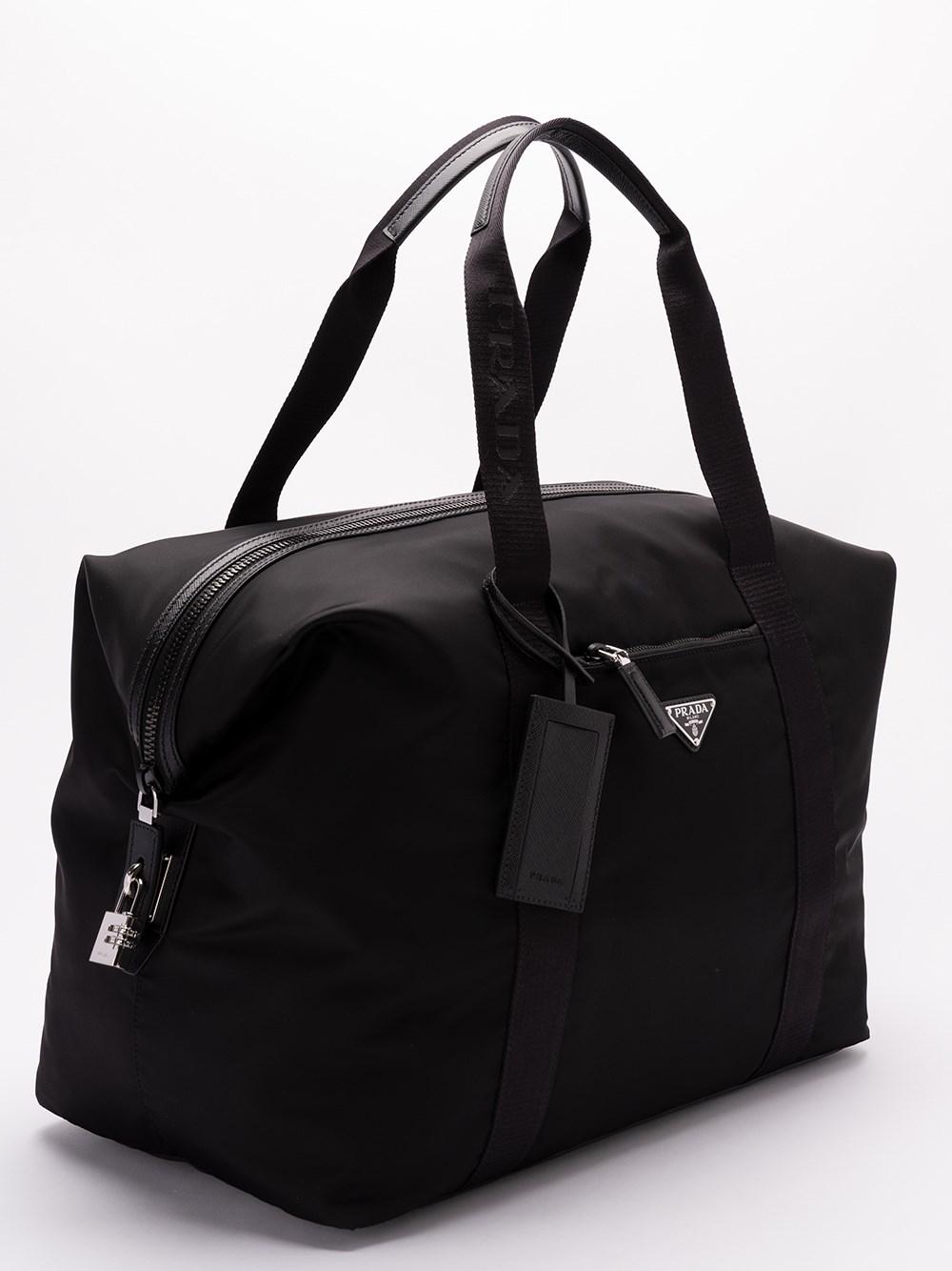 Prada `Re-Nylon` And Saffiano Leather Duffle Bag Bestseller