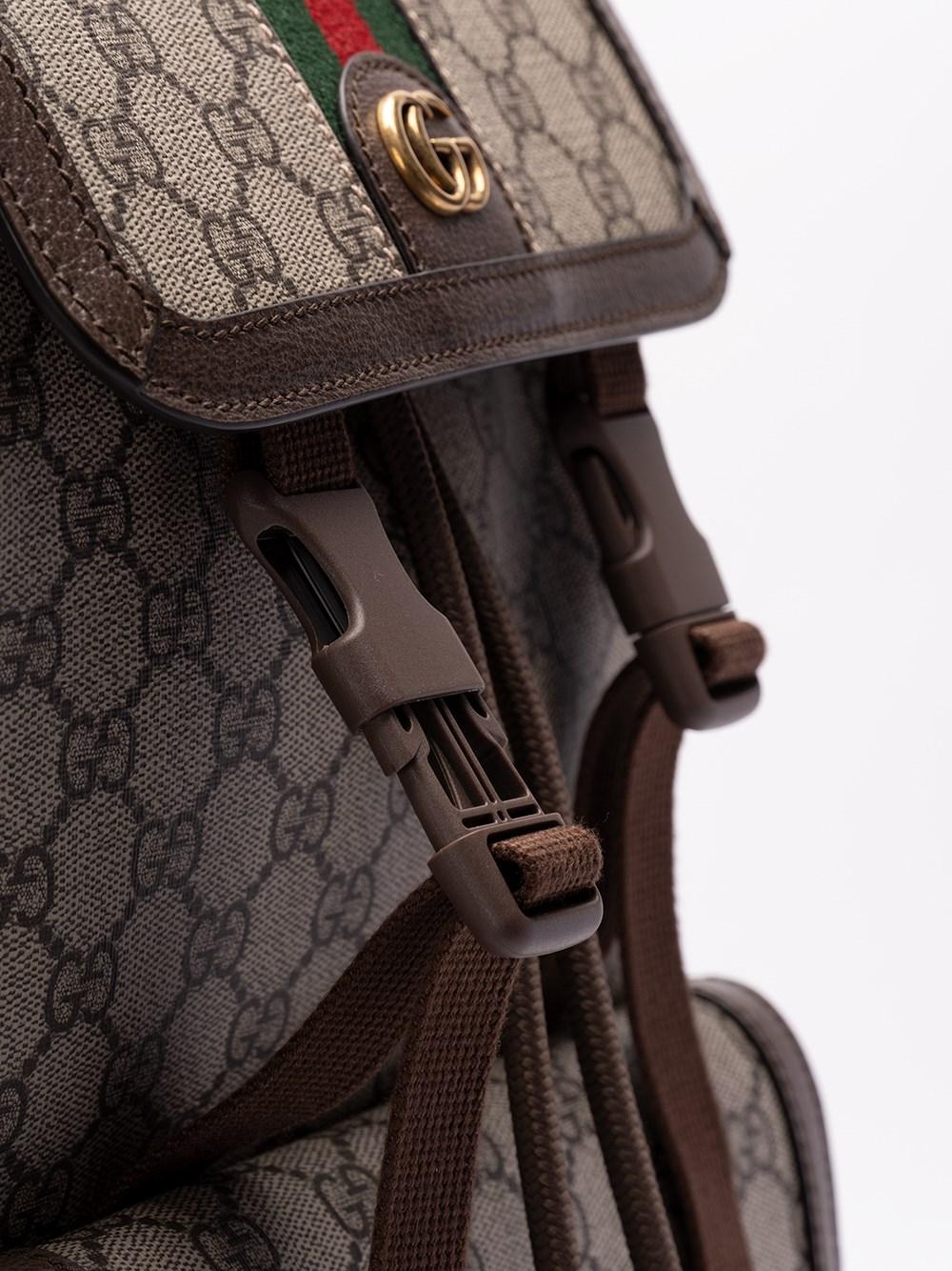 Gucci `GG Supreme` Backpack In Linea
