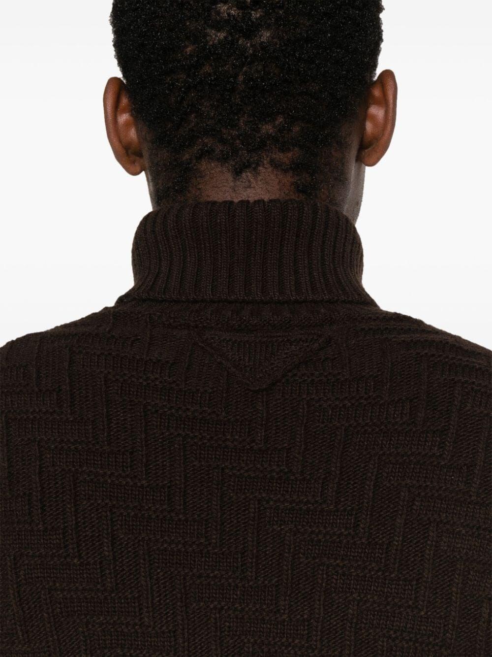 Prada Turtle-Neck Sweater Qualità Garantita