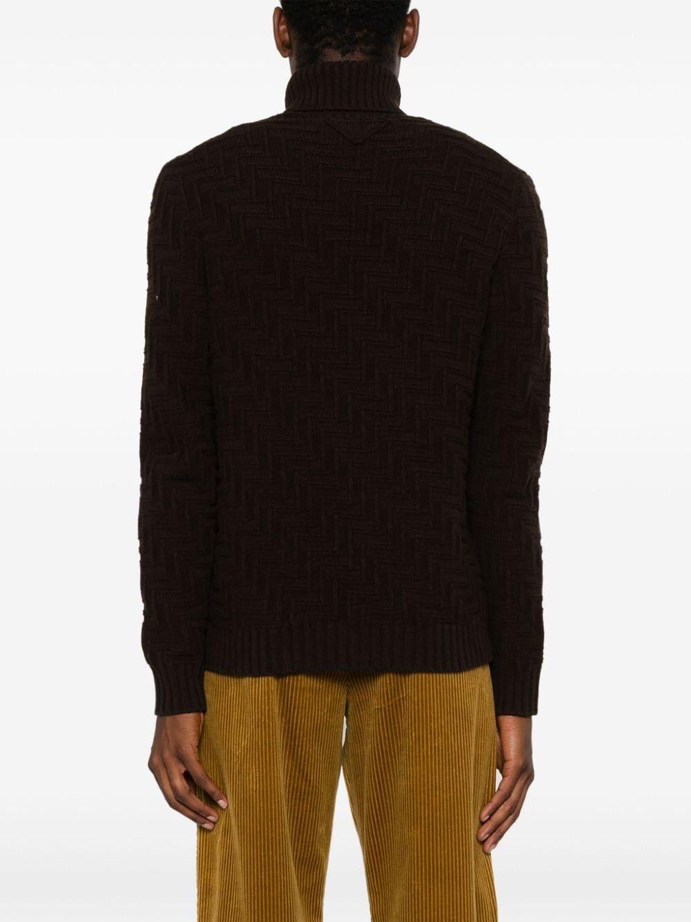 Prada Turtle-Neck Sweater Qualità Garantita