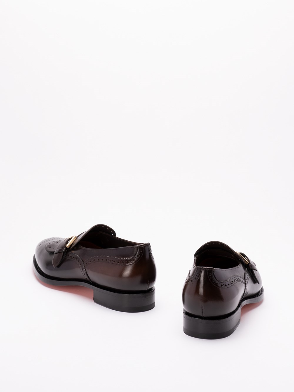Santoni `Colin` Buckled Loafers Online