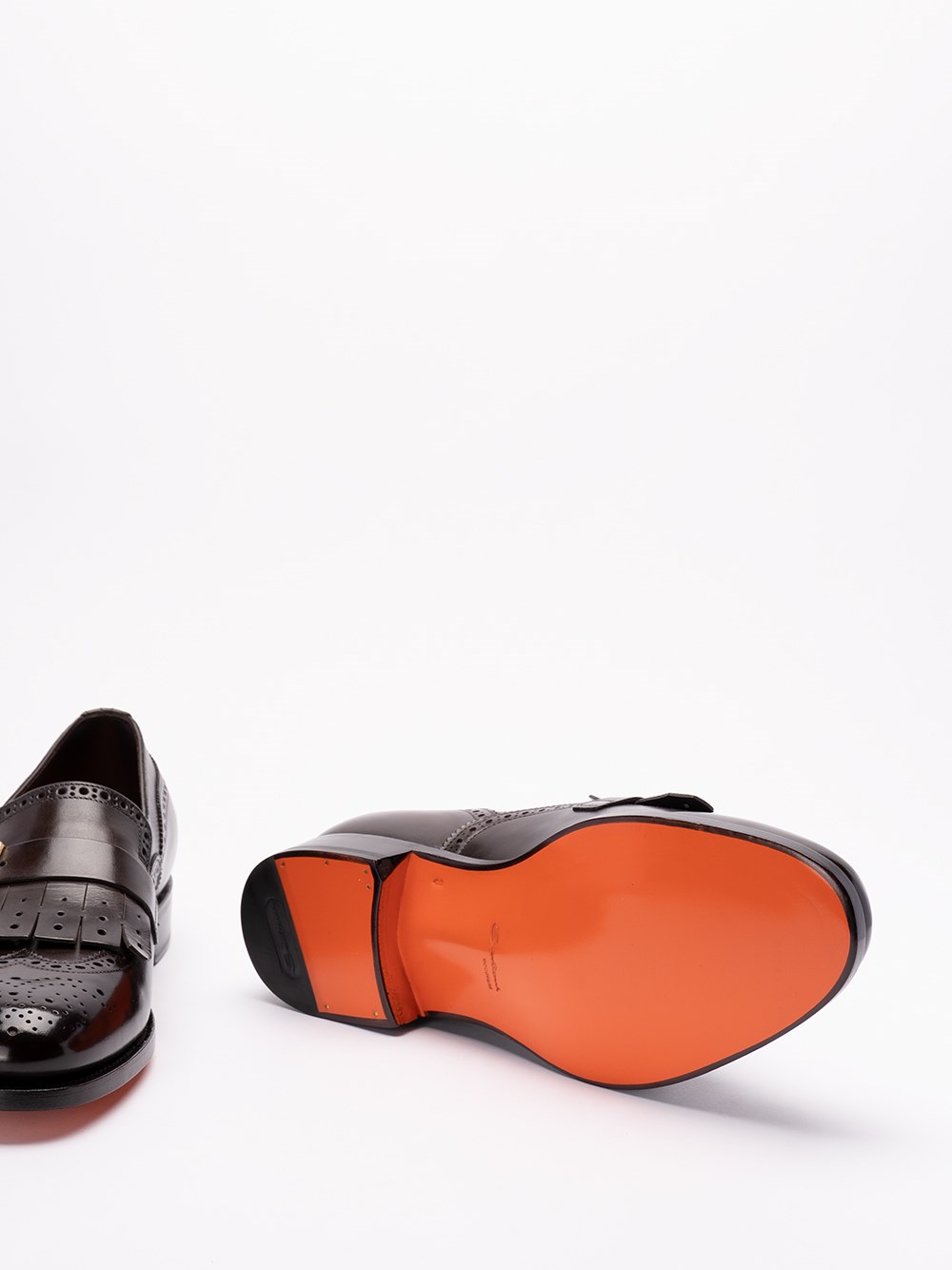 Santoni `Colin` Buckled Loafers Online
