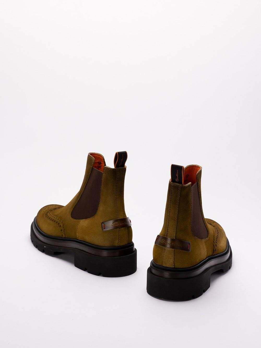 Santoni `Blockage` Slip-On Ankle Boots Outlet