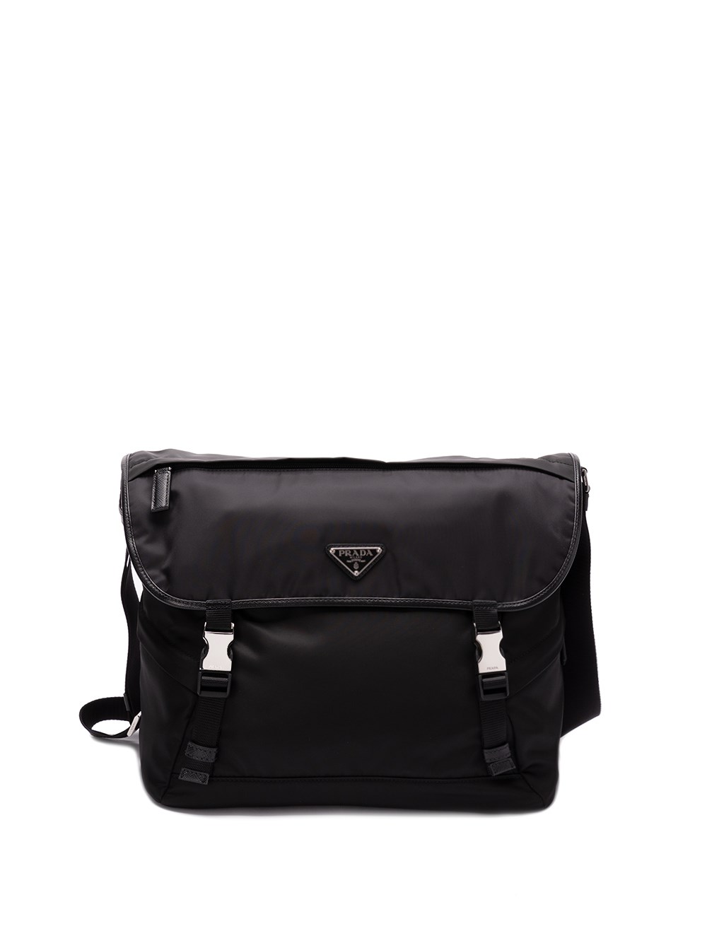 Prada Re-Nylon and Saffiano Leather Shoulder Bag Moda