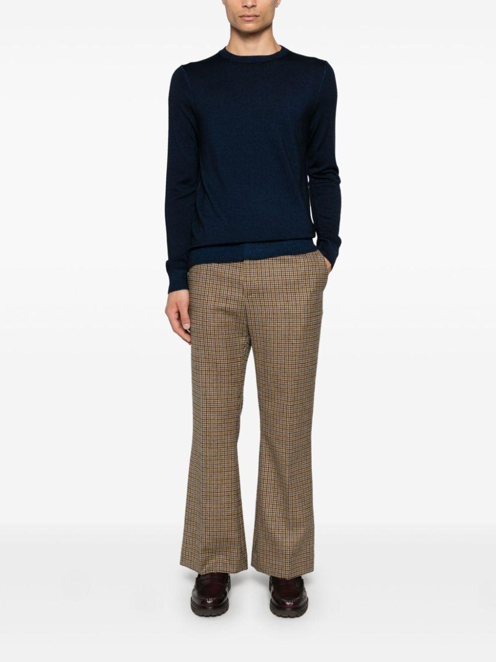 Malo Long Sleeve Crew-Neck Sweater Vendita calda
