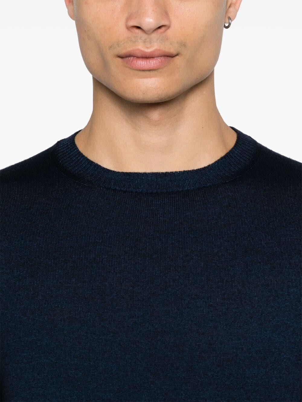 Malo Long Sleeve Crew-Neck Sweater Vendita calda
