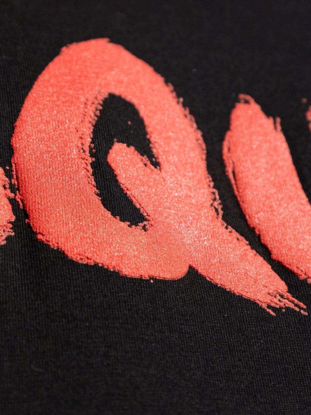 Alexander mcqueen `Graffiti` Print T-Shirt Offerta settimanale