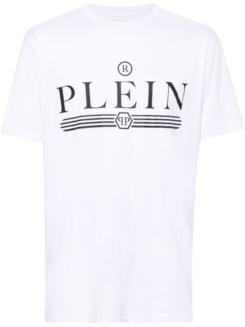 Philipp plein `Tattoo` Round-Neck T-Shirt Trasporto libero internazionale