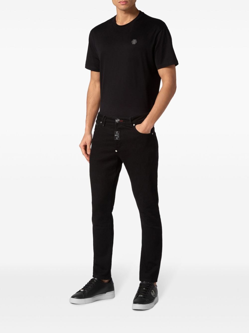 Philipp plein Skinny Fit Jeans Esporta salva