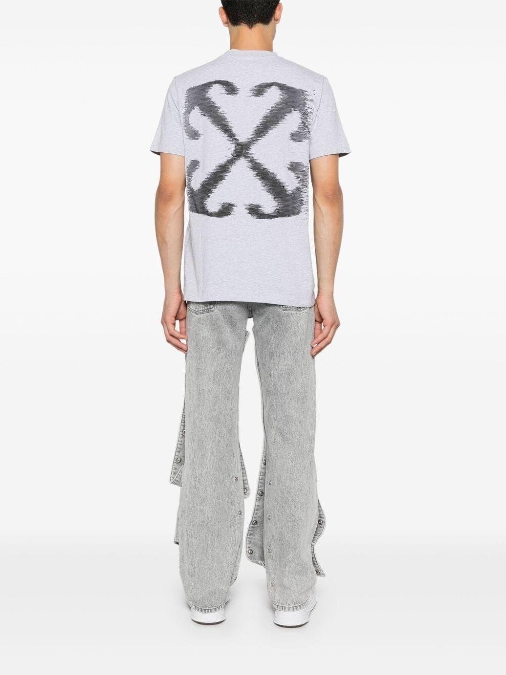Off white `Windy Arrow` Slim Short Sleeve T-Shirt Offerta