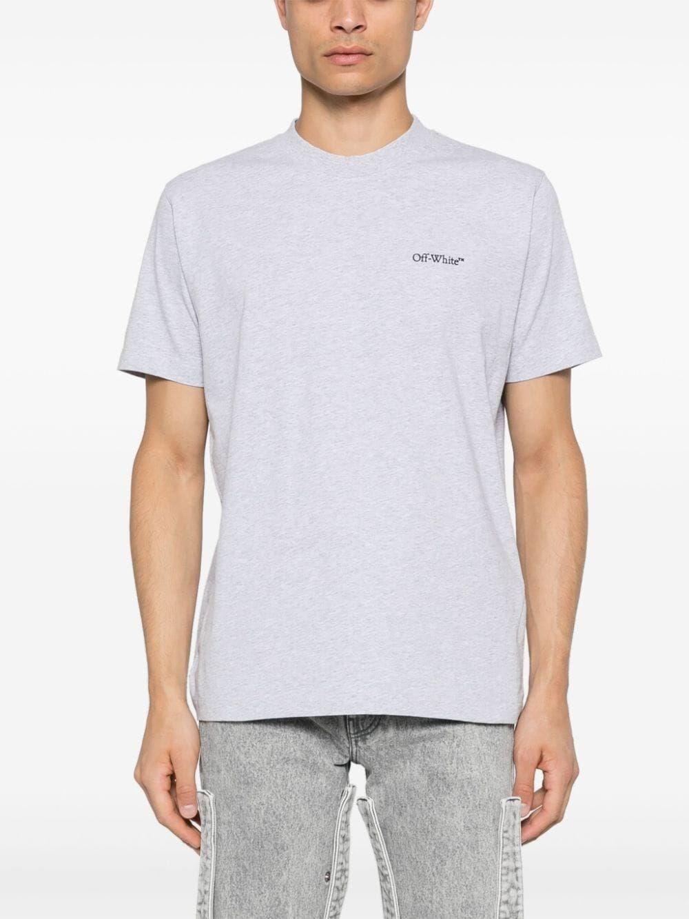 Off white `Windy Arrow` Slim Short Sleeve T-Shirt Offerta