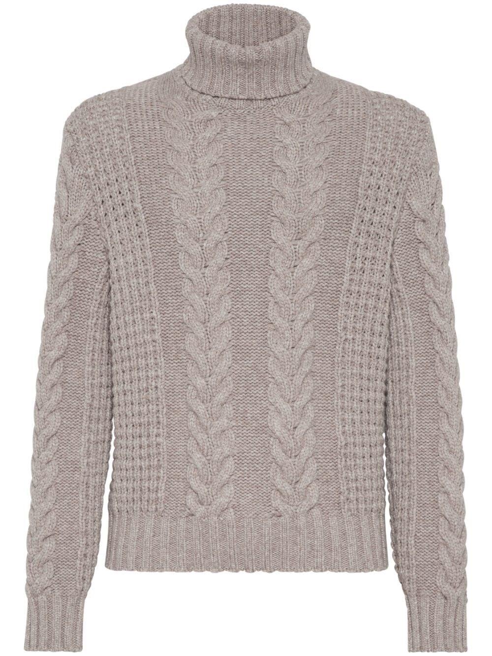Brunello cucinelli Turtle-Neck Sweater Offerte