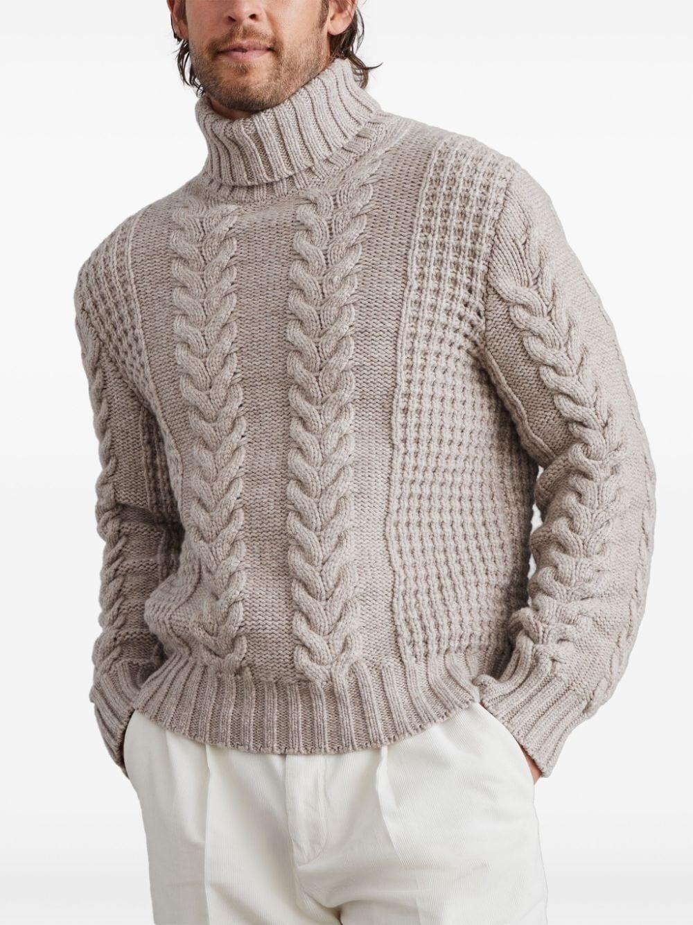 Brunello cucinelli Turtle-Neck Sweater Offerte